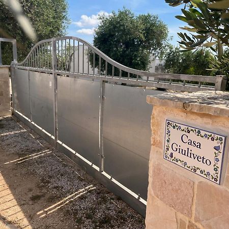 Casa Giuliveto - Charmantes Ferienhaus Mit Privatpool In Olivenhain Ostuni Exterior photo